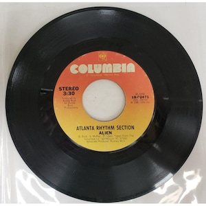 Skiva 45 RPM Vinyl Atlanta Rhythm Section - Alien/ Southern Exposure