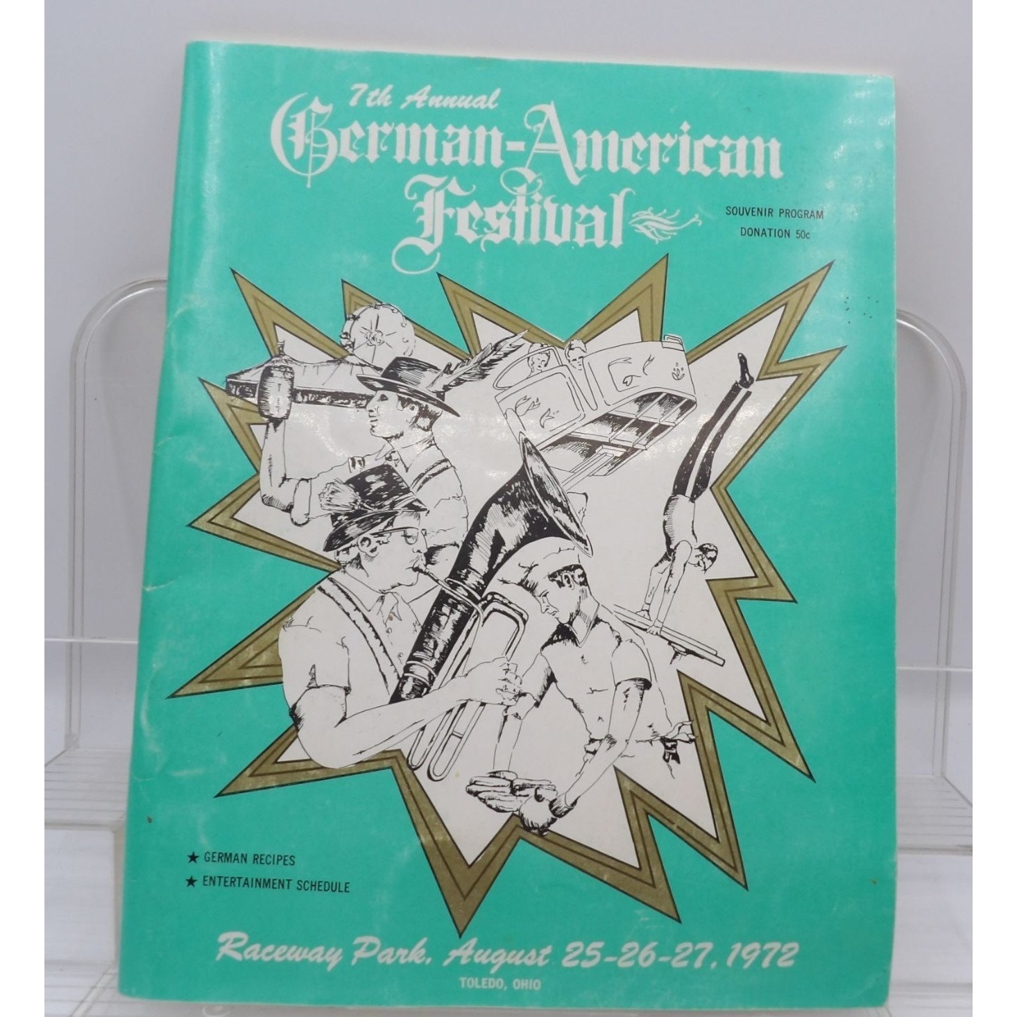 7th Annual German-American Festival Program 1972