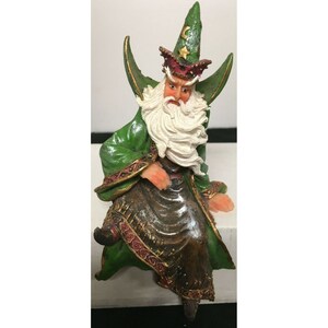 Wizard in Green Robes Shelf Sitter Figurine