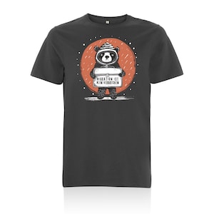 T-Shirt "Migration ist kein Verbrechen" *schwarz* - FROIDE | Refugees Welcome Seenotrettung Leave No One Behind No Pasaran