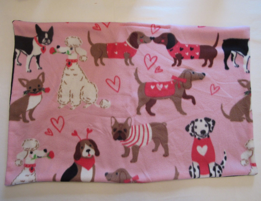 Handmade Fleece Dog Crate Pad Etsy