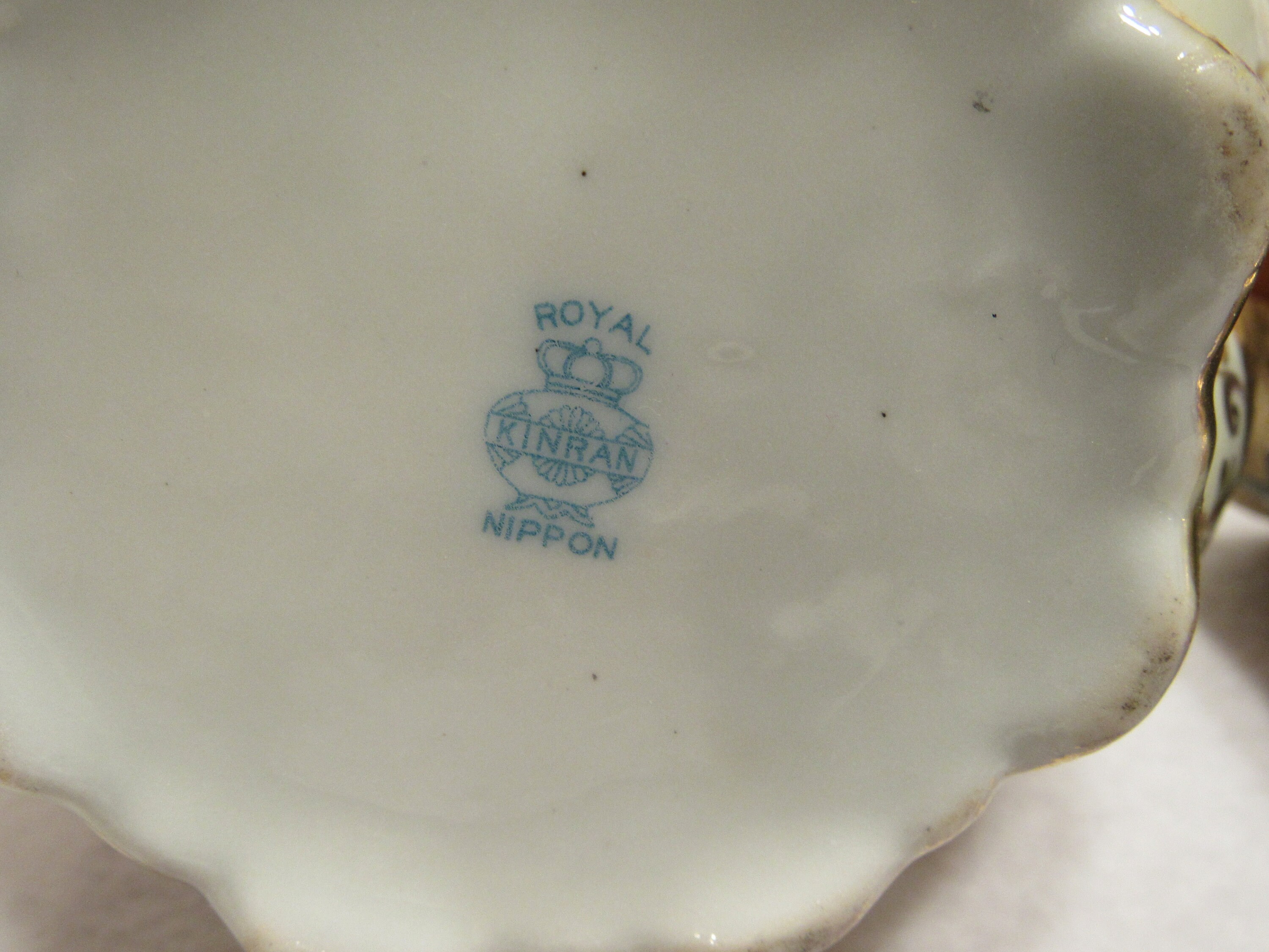 Antique Royal Kinran Nippon Hand Painted Chocolate Pot/pitcher Etsy