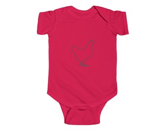 Infant Fine Jersey Bodysuit