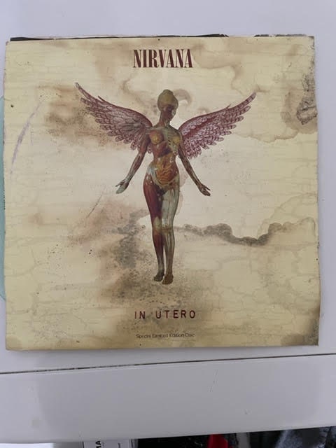 洋楽 NIRVANA - In Utero limited Clear vinyl NIRVANA IN UTERO Clear vinyl SPECIAL LIMITED EDITION 1993 LP