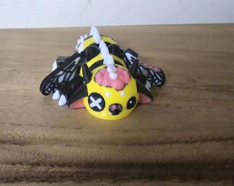 Articulating Zombee Figurine, Halloween Spooky Decor