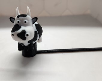 Cow Straw Topper