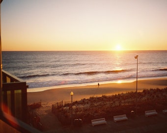 Sunrise on Rehoboth Beach, Delaware - 35mm Film Print