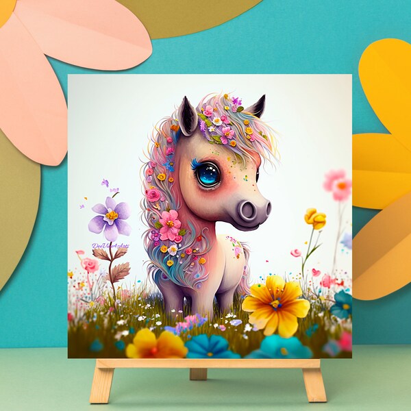 Unicorn Portrait Digital Download Unicorn Print Unicorn Artwork Fantasy ...