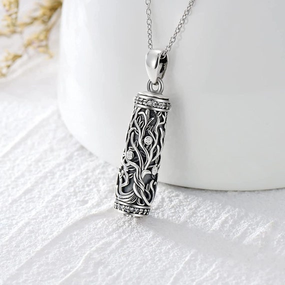 925 Sterling Silver Urn Pendant Necklace Teardrop Cremation Jewelry for  Ashes Memorial Keepsake for Women : Clothing, Shoes & Jewelry - Amazon.com