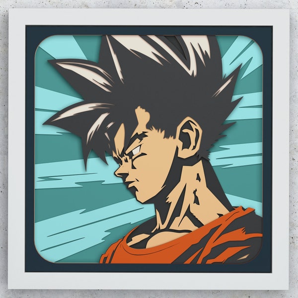 Anime Boy ver2 Shadow Box, Anime Boy SVG Layered design for Cricut Silhouette Glowforge, Manga layered SVG Shadowbox, Anime Cricut file Anime Boy ver2 Shadow Box, Anime Boy SVG Layered design for Cricut Silhouette Glowforge, Manga layered SVG Shadowbox, Anime Cricut file