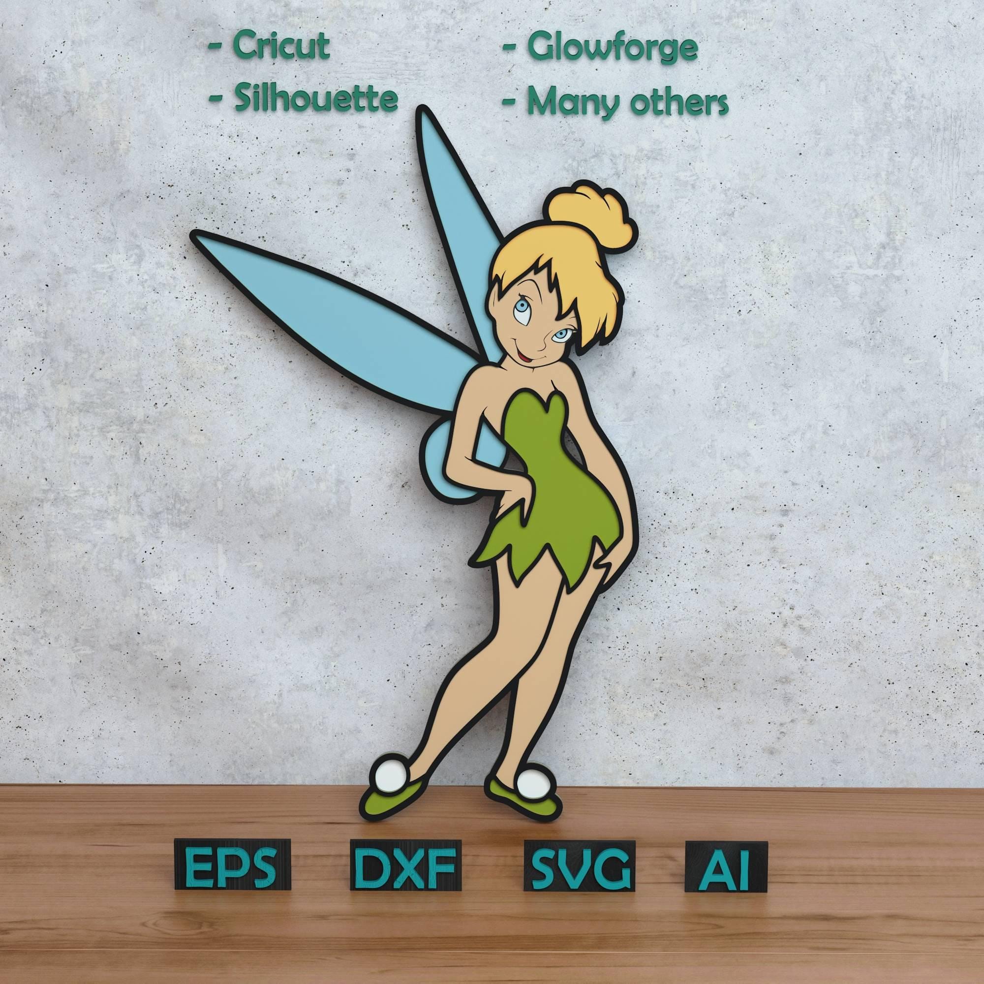 Tinkerbell Svg Shadow Boxes - Etsy