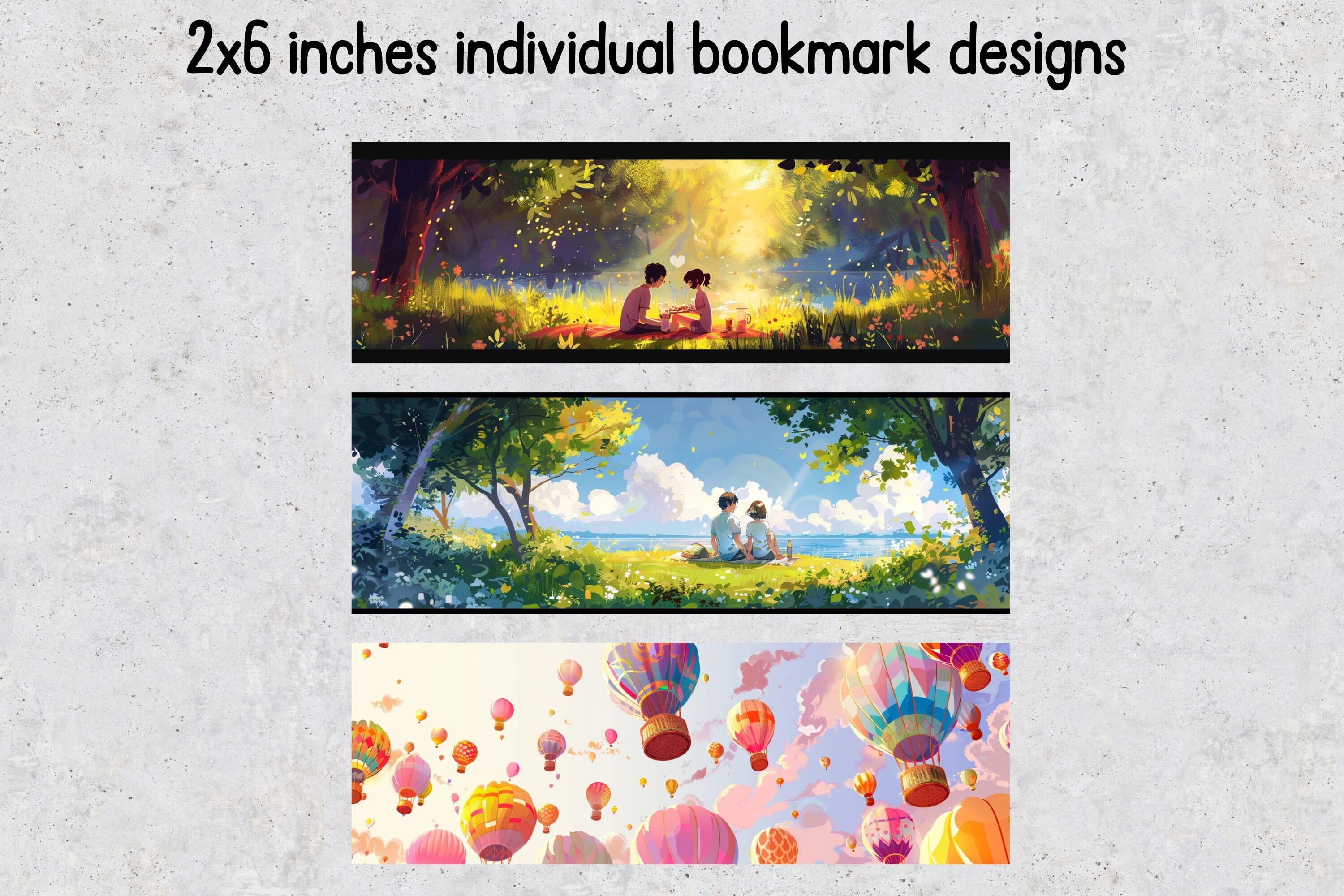 50 Summer Printable Bookmarks, Summer Digital Download Bookmark Sheets ...