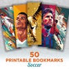 50 Parrot Printable Bookmarks, Parrot Digital Download Bookmark Sheets ...