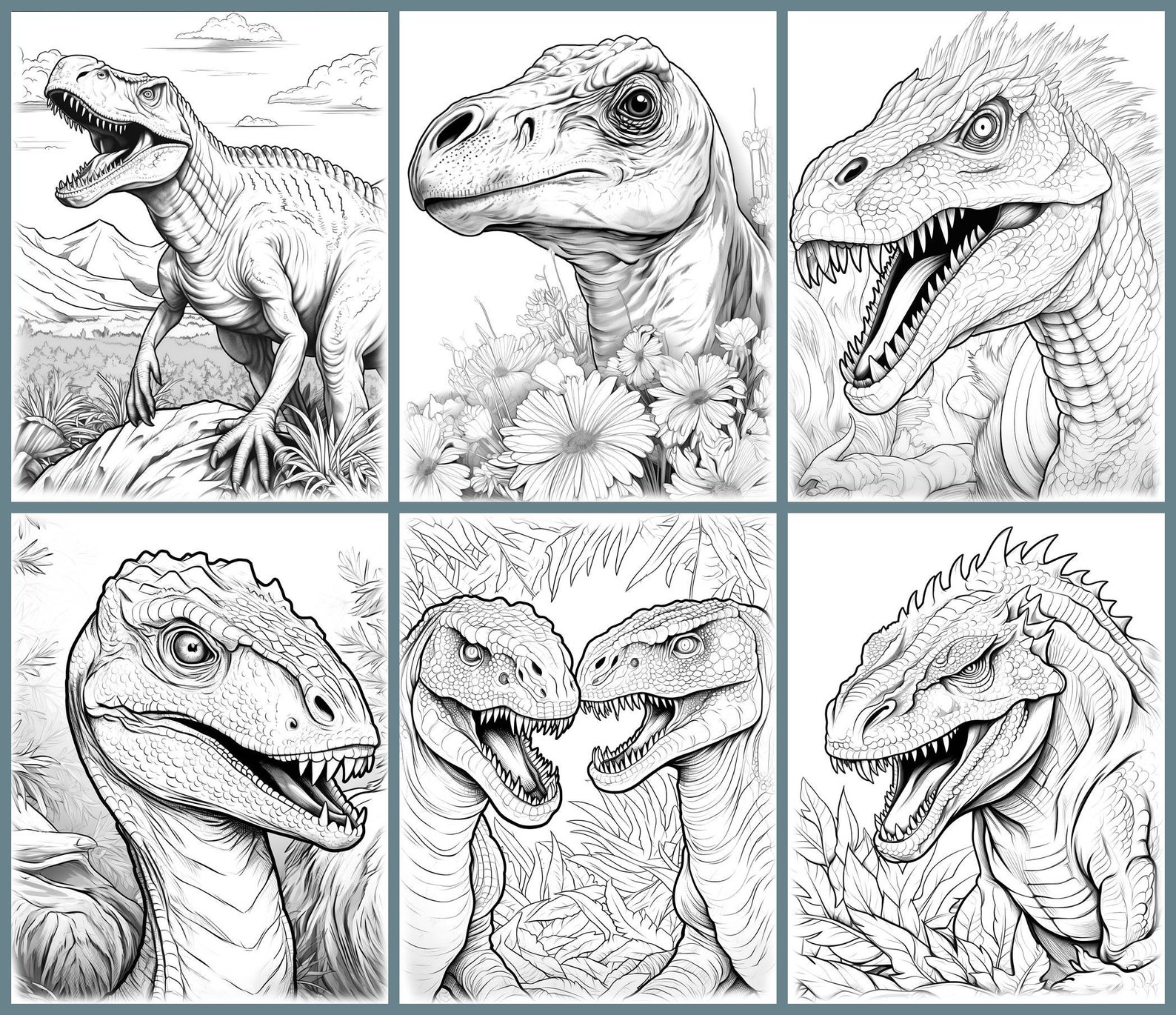 36 Dinosaurs Coloring Pages, Printable Dinosaur Coloring Pages for ...