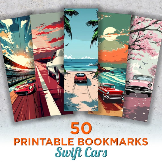 50 Cars From The Printable