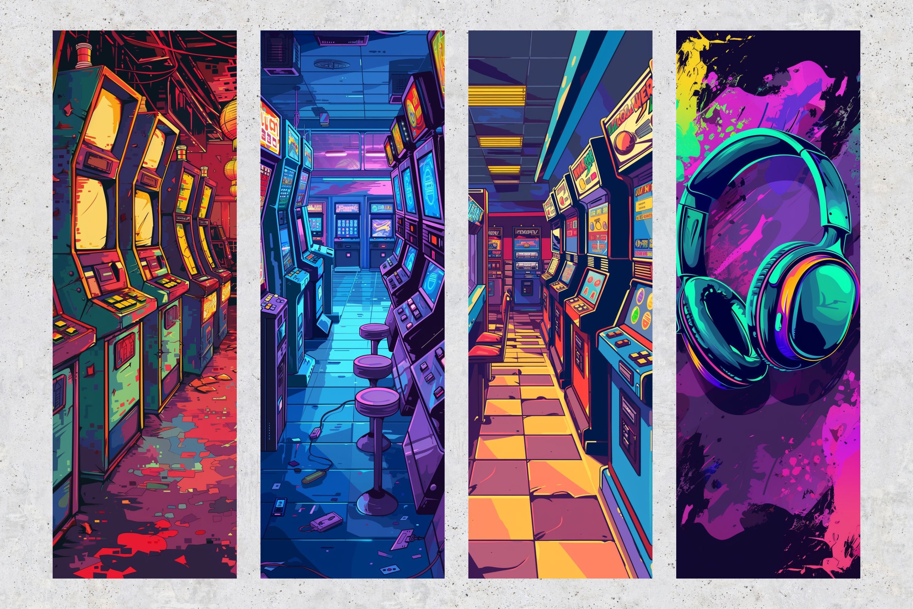 Game Bookmarklets 45 Gamer Printable Bookmarks, Video Game Digital Download Bookmark ...
