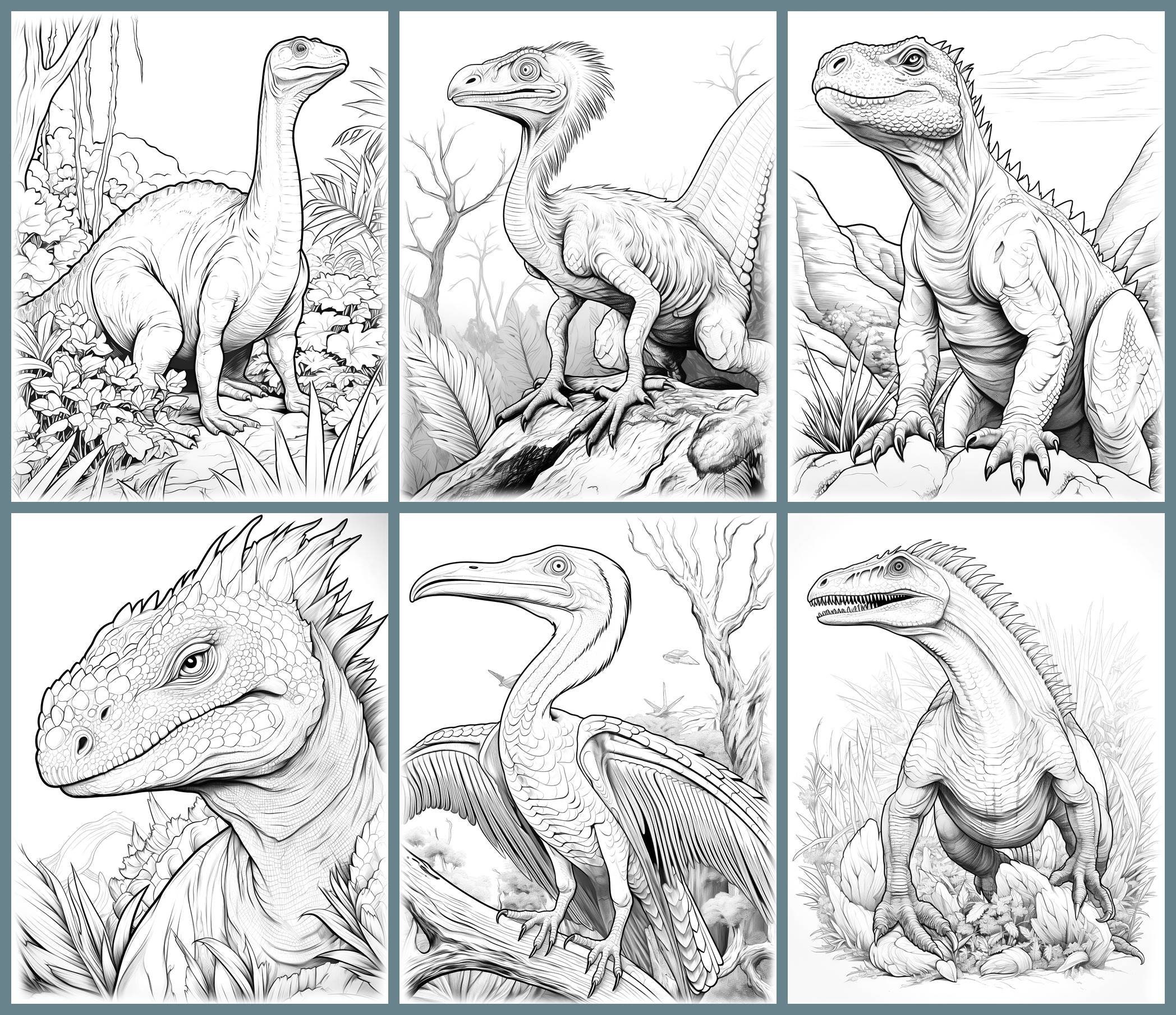 36 Dinosaurs Coloring Pages, Printable Dinosaur Coloring Pages for ...