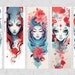 40 Anime Printable Bookmarks, Anime Digital Download Bookmark Sheets ...