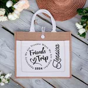 Bolsa de viaje para amigas, bolsa de viaje para chicas, bolsa de viaje, regalo para damas de honor, regalos para bodas, regalos para despedidas de soltera, bolsa de viaje para bodas