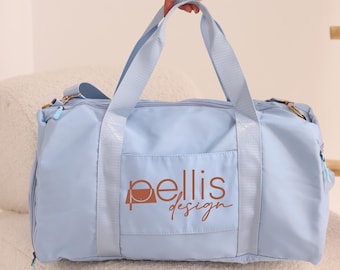 Sac de sport personnalisé, Sac de sport avec logo personnalisé, Cadeaux groupés pour collègues, Sac avec logo d'entreprise, Sac de sport avec texte personnalisé, Sac de sport