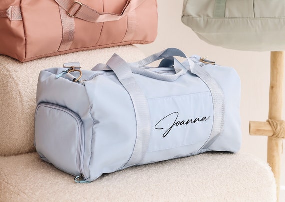 Personalized Name Duffel Bag Mothers Day Gifts Cute Overnight Bag for Her Custom Weekender Bag Travel Bag Initial Gym Bag Hospital Bag Etsy