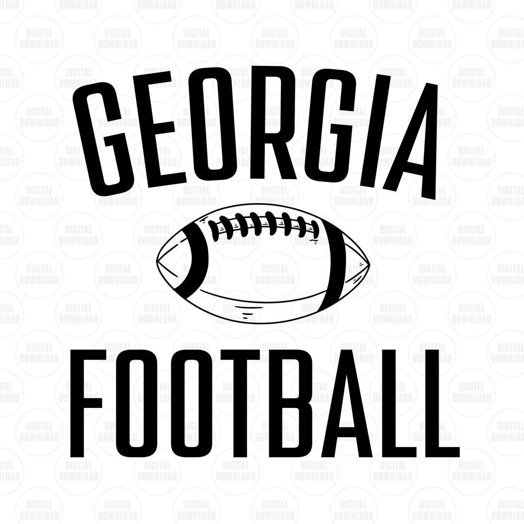 Football Digital Download SVG PNG JPG Etsy