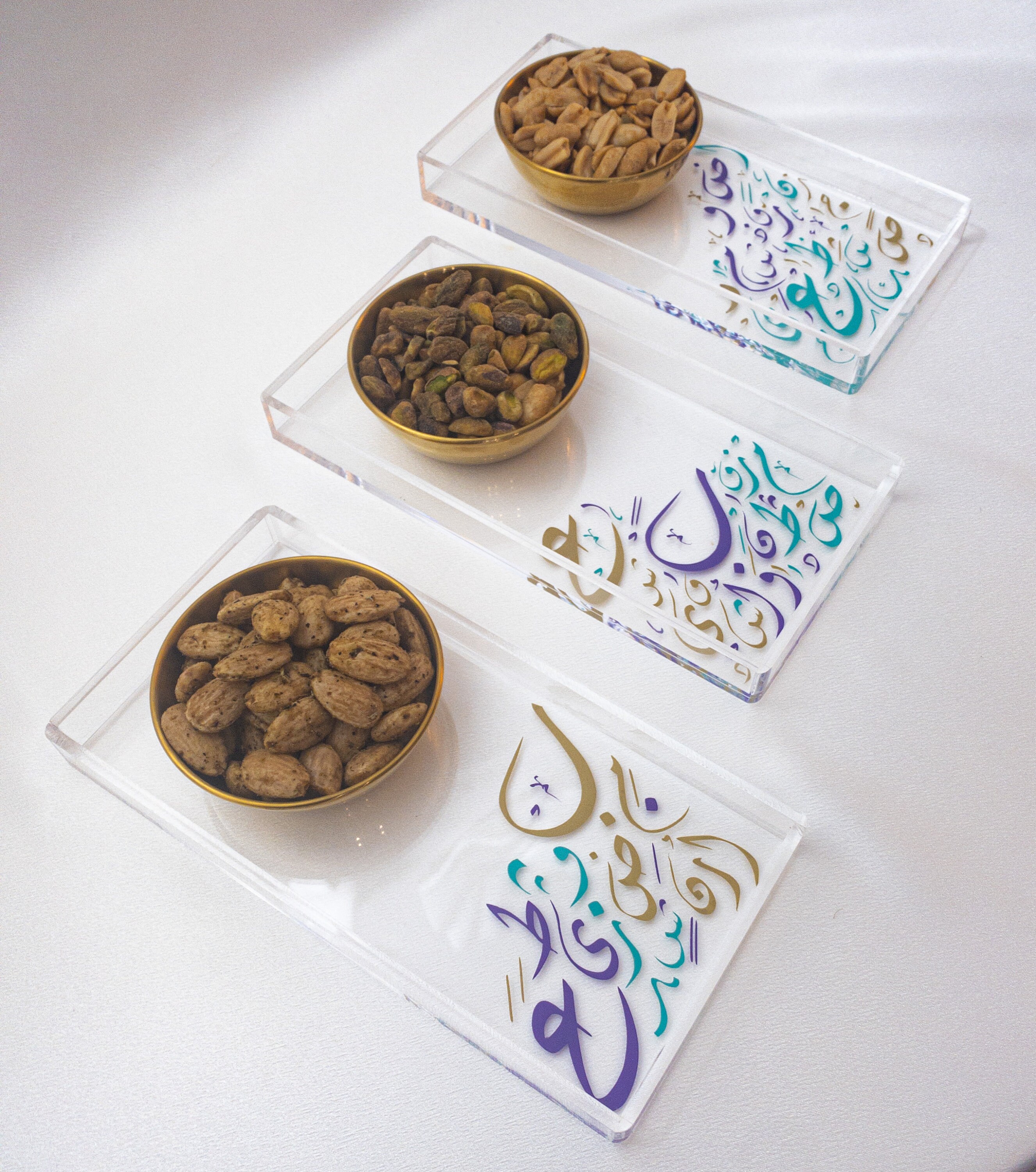 Custom/ Acrylic/ Serving Tray/ Trays / House Warming/ Arabic/ Etsy