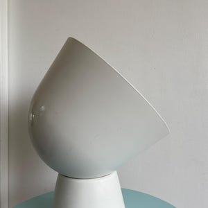 White modernist wall light – Swedish design Ola Wihlborg