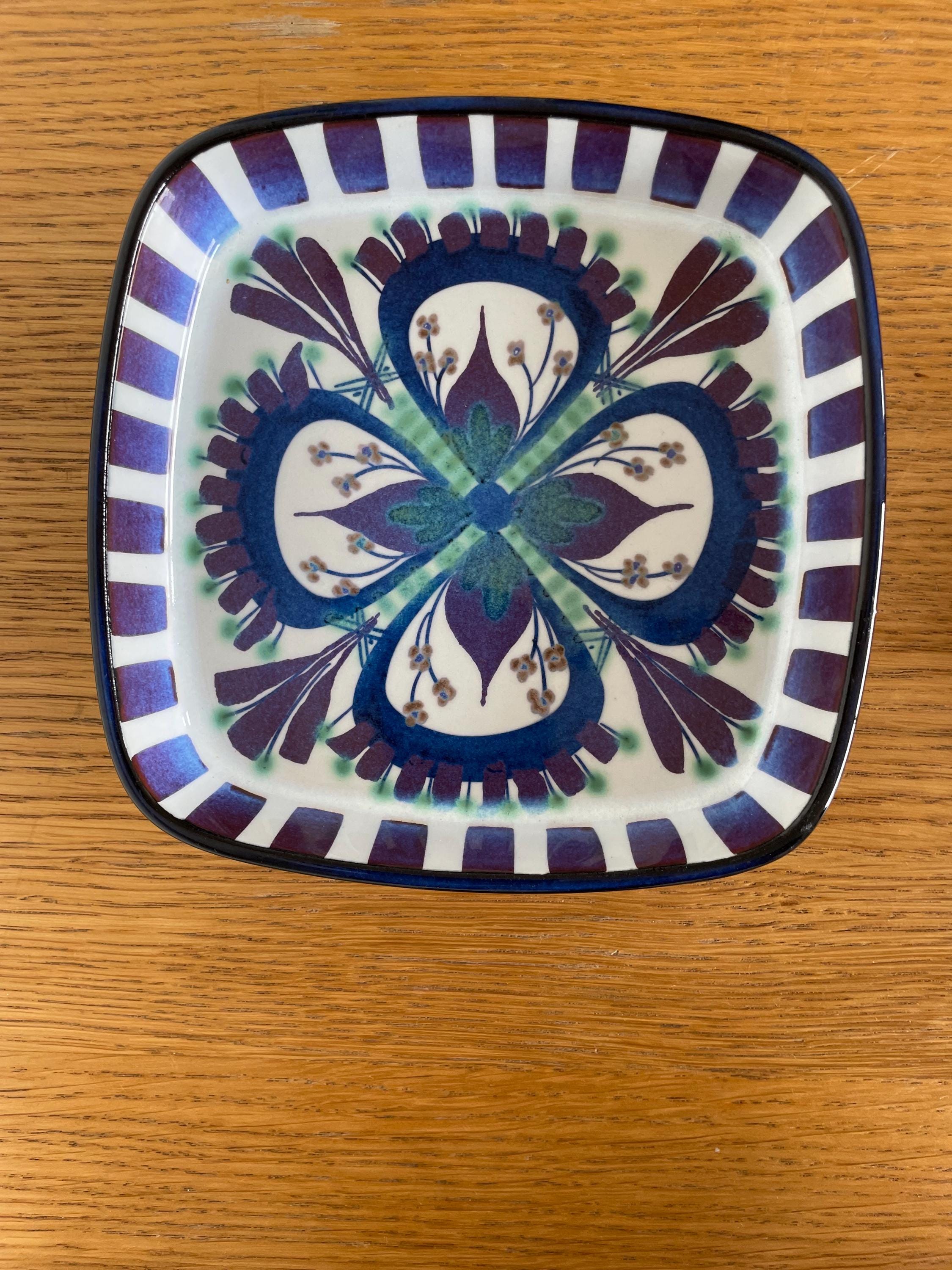 ロイヤルコペンハーゲン ヴィンテージトレイ – 手描き陶器 – モデル