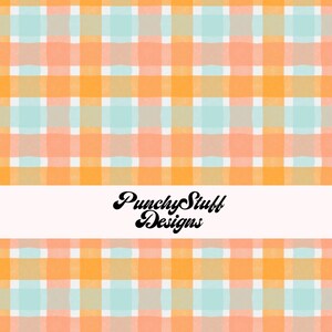 FRÜHLING Aquarell karierten Vichykaro Muster digitaler Download | Handgezeichnete Sommer Vibes | Kunst Projekt, Papier Handwerk, Stoff, Schreibwaren | Feminin