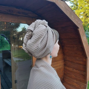 Haartulband, Spa tulband, Haarhanddoek, Wafelhaartulband, Haarhanddoek, Badtulband, Haarhanddoekomslag, Cadeau voor haar, Haarhanddoekkatoen, Handdoeken