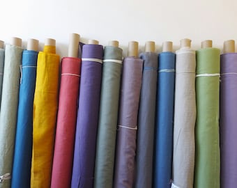 Linen Fabric, Linen fabric by the meter, Linen fabric striped, Soft linen fabric, Linen fabric for clothes, European linen fabric, Samples