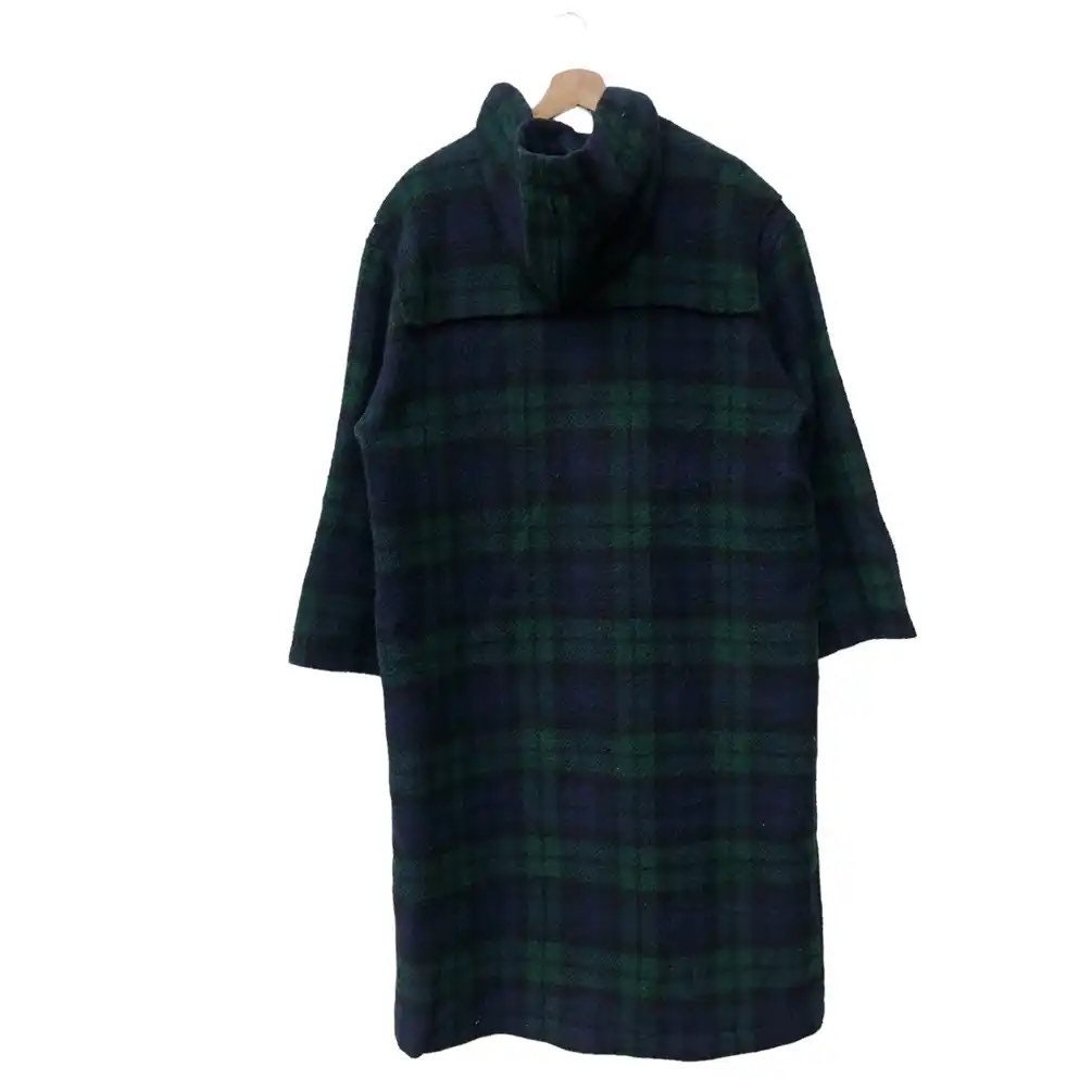 Hard to Find Polo Ralph Lauren Hoodie Checkered/tartan Duffle Etsy