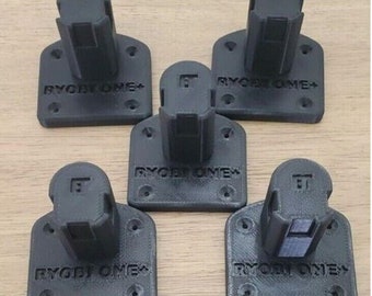 RYOBI One Tool Holder Wall Mount Organizer Tool 5 Pack 3D Printed