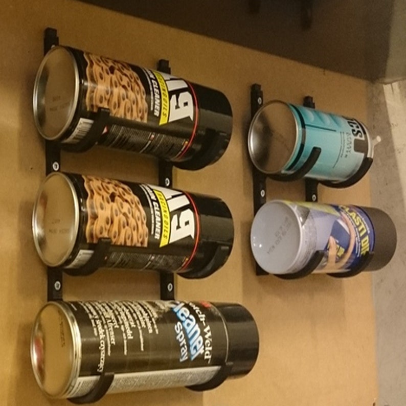 Spray Paint Can Holder Spray Rack Organizer Storage Wall Mount Etsy