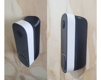 ecobee Video Doorbell Wedge Mounting Bracket 15 25 35 45 60 90 Degree Angle Mount. 3D Printed. UV Resistance. Doorbell Not Included