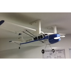 Ceiling Mount Wall Bracket Hangers for Hanging RC Airplane Small Medium Radio Control Airplanes Bigger Version Available in the Description
