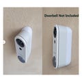 SimpliSafe Video Doorbell Wedge Angle Mount Bracket 15 25 35 45 60 90 Degree. 3D Printed. UV Resistance