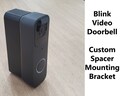 Blink Video Doorbell Custom Expander Spacer Mounting Bracket 0.5"-3.5" UV Resistance. 3D Printed. Doorbell Not Included