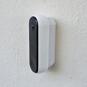 Arlo Video Doorbell 2K 2nd Generation Wedge Angle Mount Bracket 15 25 35 45 60 90 Degree. 3D Printed. UV Resistance