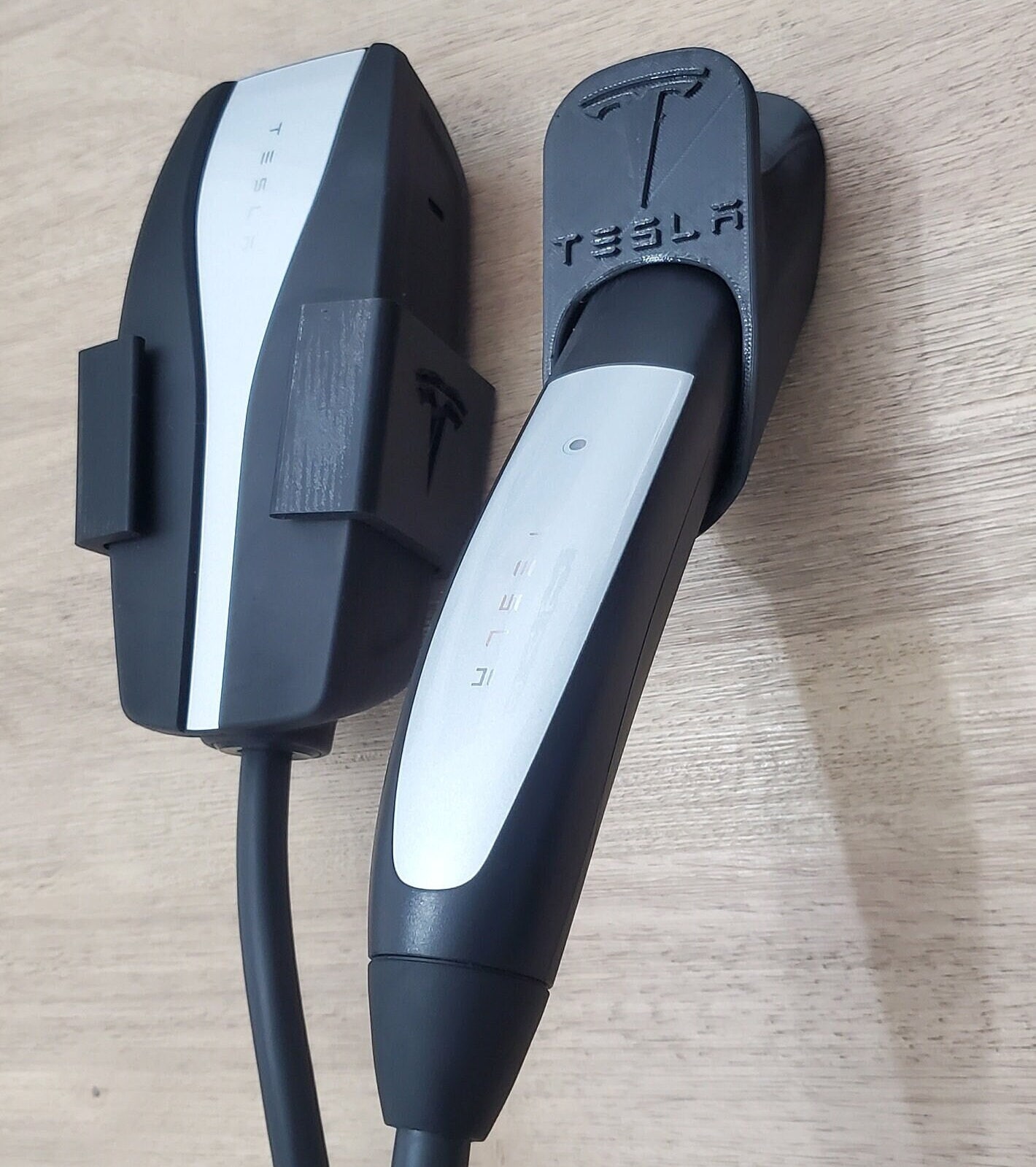 Charger Wall Mount Holder Bracket Combo for Tesla Model S 3 X Y 3D Printed. UMC Gen 2. FREE Combo If Your Use My Tesla Referral Code. Etsy