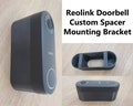 Reolink Doorbell Camera 2K 5MP Custom Spacer Mounting Bracket 0.5"-3.5". 3D Printed. Doorbell Not Included. UV Resistance