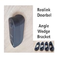 Reolink Doorbell Camera 2K+ 5MP Angle Mount Bracket Holder Wedge 25 35 45 65 Degree. Doorbell NOT Included. UV Resistance