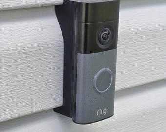 Ring Wired Doorbell newest model 2K Dutch Lap 4.5 Siding Mounting Bracket Wedge