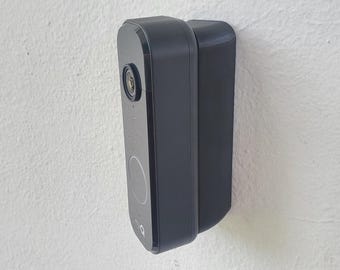CHAMBERLAIN myQ Video Doorbell 2K Angle Wedge Bracket Mount 15 to 90 Degree. 3D Printed. UV Resistant. Doorbell Not Included
