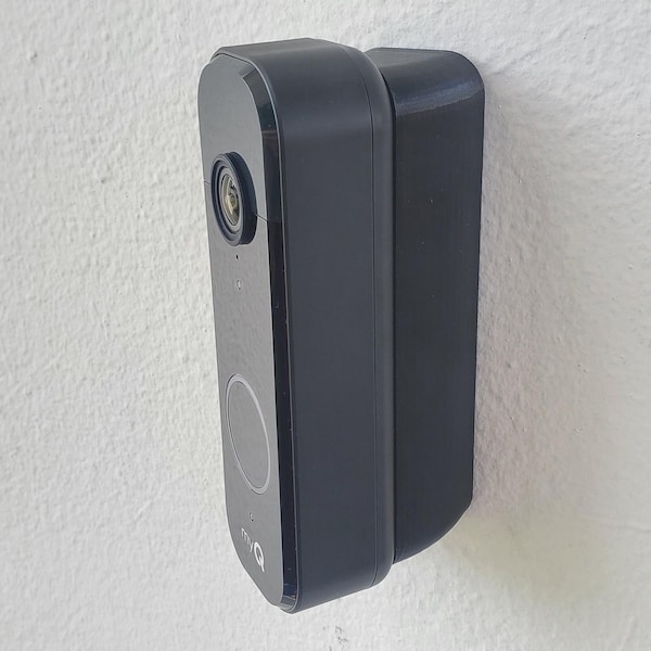 CHAMBERLAIN myQ Video Doorbell 2K Angle Wedge Bracket Mount 15 to 90 Degree. 3D Printed. UV Resistant. Doorbell Not Included