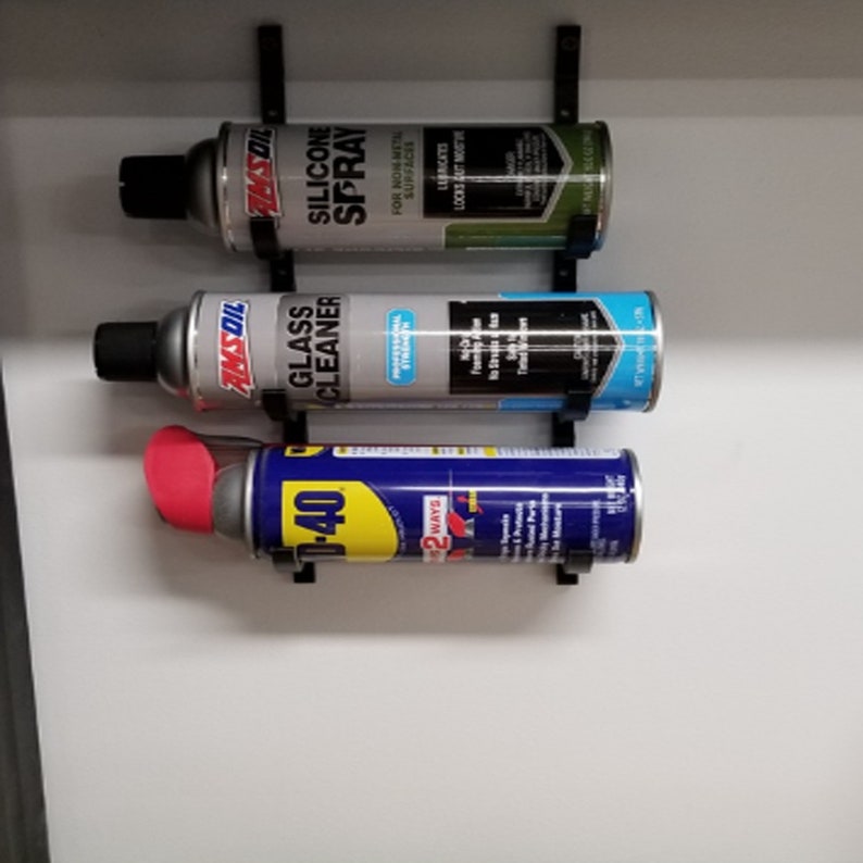 Spray Paint Can Holder Spray Rack Organizer Storage Wall Mount Etsy