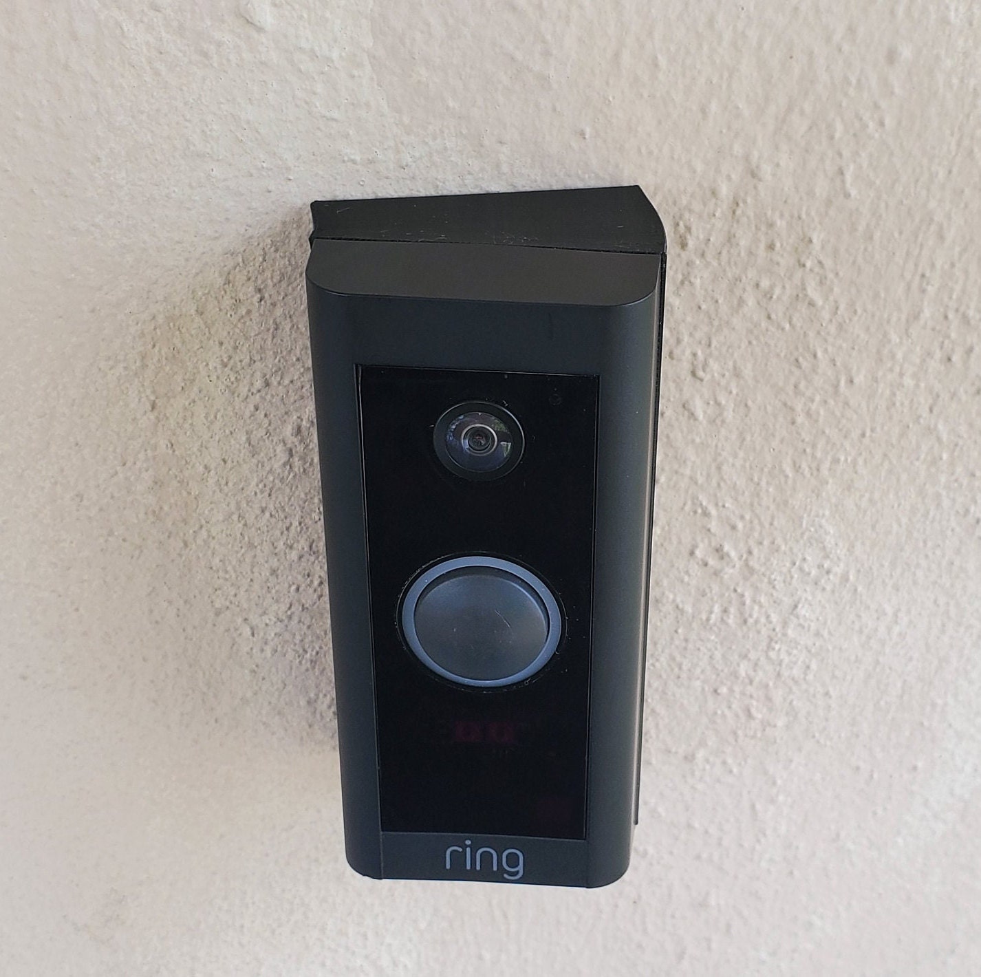 Ring Video Doorbell Wired (2021) Wedge Angle Bracket - Adjustable 15° To 90° Mount For Better View