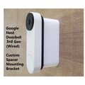 Google Nest Doorbell 3rd Gen Wired Expander Spacer Mounting Bracket 0.5" - 5" 3D Printed UV Resistant
