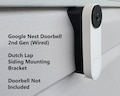 Google Nest Doorbell 2nd Gen Wired Dutch Lap 4.5 Siding Mounting Bracket Wedge. 3D Printed. UV Resistant. Doorbell Not Included